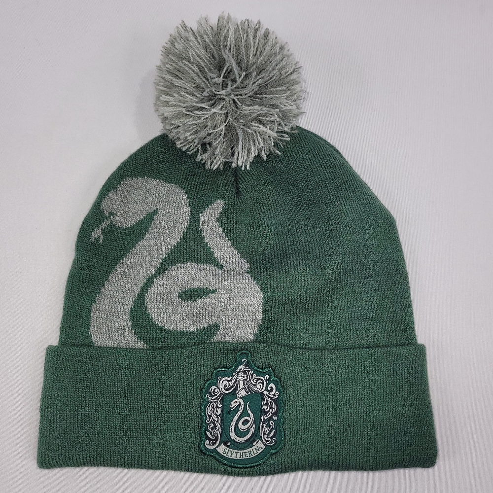 Harry Potter Slytherin House Touque Winter Knit Hat